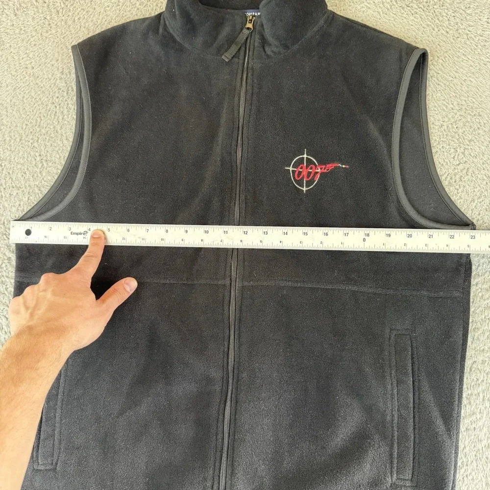 Vintage‎ 007 Hewlett Packard Hp Vest 90s Promo Port And Company Men's Large